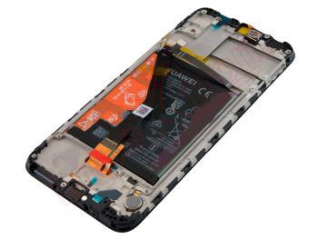 Black full screen Service Pack housing housing IPS LCD with black frame for Huawei Y6 2019